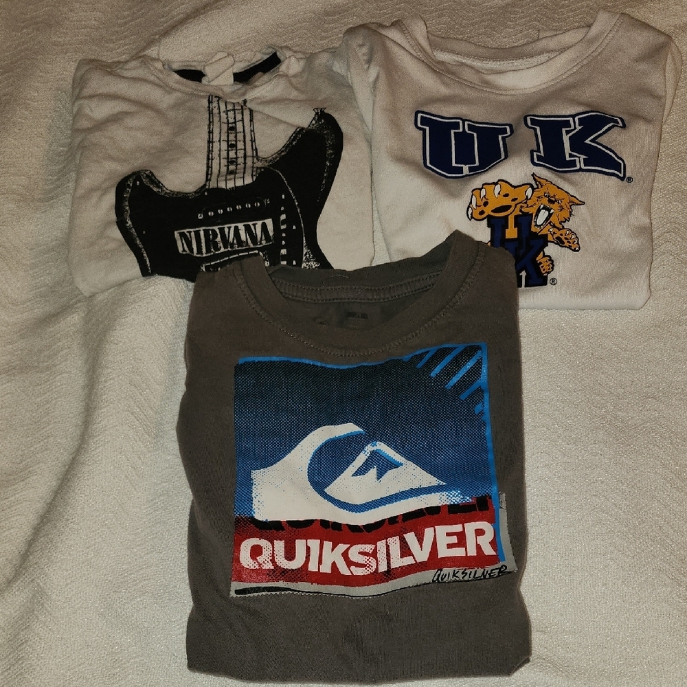 Quiksilver Gray Kids T-Shirt